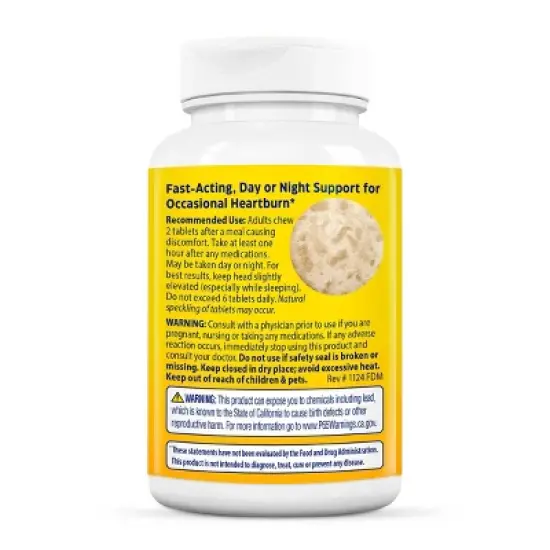 Enzymedica Natural Heartburn Hero Vegan Chews for Heartburn Relief - 42ct image {3}