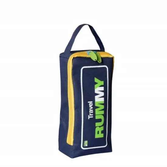 Point Games Classic Mini Rummy Game,  4 Foldable Playing Racks, Travel Cube Canvas Bag, 2-4 Players image {3}