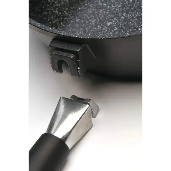 BergHOFF Scala Non-stick Cast Aluminum Saucepan, Detachable Handle, Glass Lid image {2}