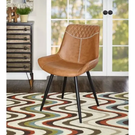 2pc Edler Dining Chairs - Linon image {6}