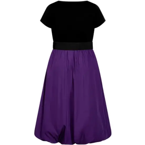 Women's Plus Size Paris Days Dress - petunia | CITY CHIC image {8}