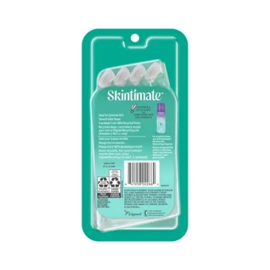 Schick Skintimate Sensitive Skin Women's Disposable Razors - 4ct image {1}