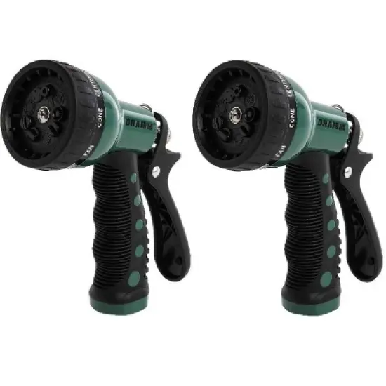 Dramm 2pk Brass & Rubber Touch N Flow Revolver Hose End Sprayer image {8}