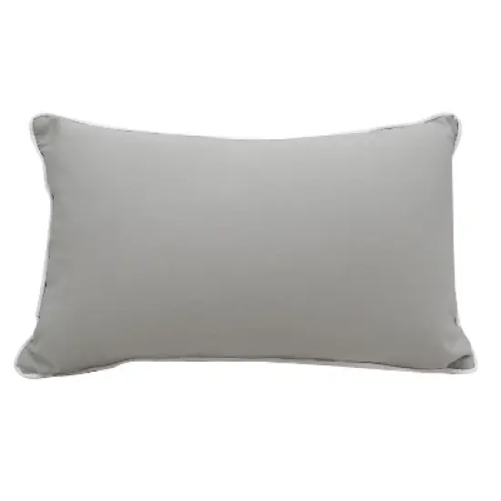 RightSide Designs Seagull Flash Mob Indoor/Outdoor Lumbar Throw Pillow image {1}