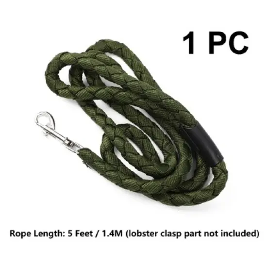 Unique Bargains Medium Large Dogs Outside Dog Leash with Padded Handle 5 Feet image {1}