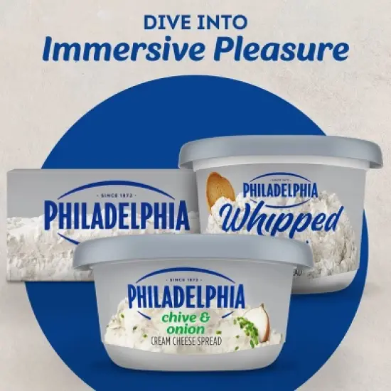 Philadelphia Chive & Onion Cream Cheese Spread  - 7.5oz image {8}