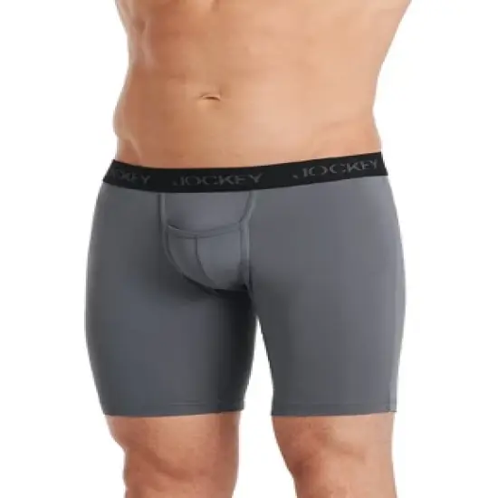 Jockey Men's Sport Microfiber 10" Midway Brief image {7}