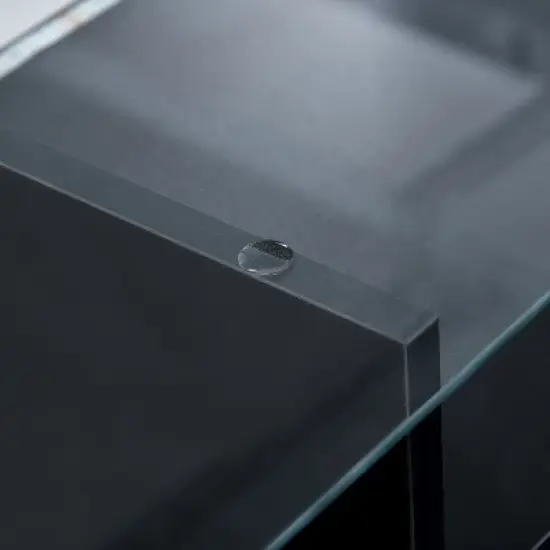 ModernLuxe Modern Stylish Functional TV stand with Color Changing LED Lights High Gloss TV Cabinet image {8}