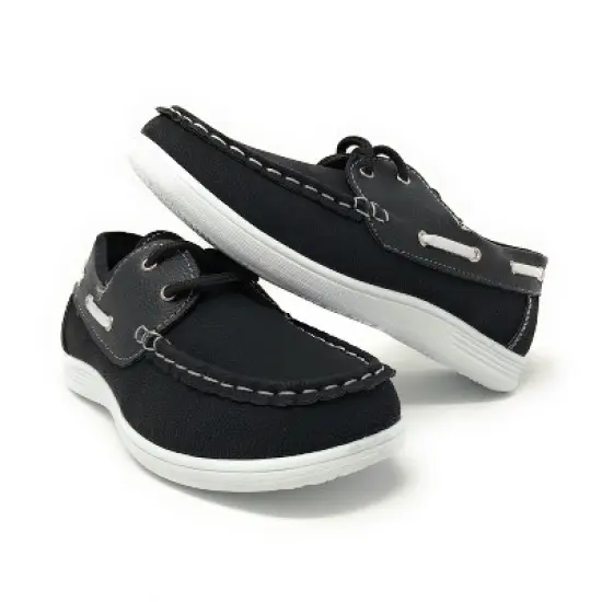 coXist Boy's Lace up Kids Boat Deck Kids Dress Shoes (Little Kid/Toddler) image {2}