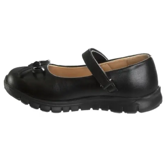 French Toast Girls Hook and loop School Shoes. (Little Girls-Big Girls) image {2}