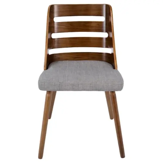 Trevi Mid Century Modern Dining Chair - Gray - LumiSource image {4}