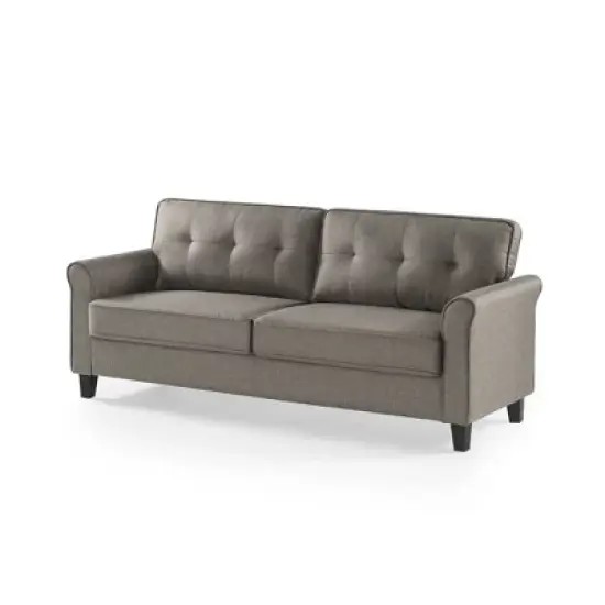 78.7" Sayan Sofa Sand Gray - Zinus image {7}