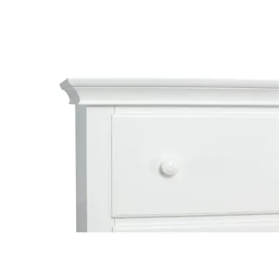 Suite Bebe Shailee Universal 6 Drawer Double Dresser - White image {4}