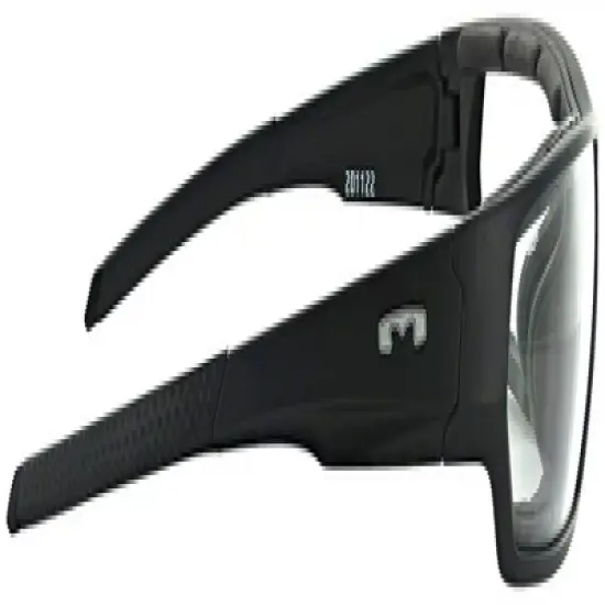 Mountain Shades Roscoe Safety Glasses - Matte Black, Clear Lens image {2}