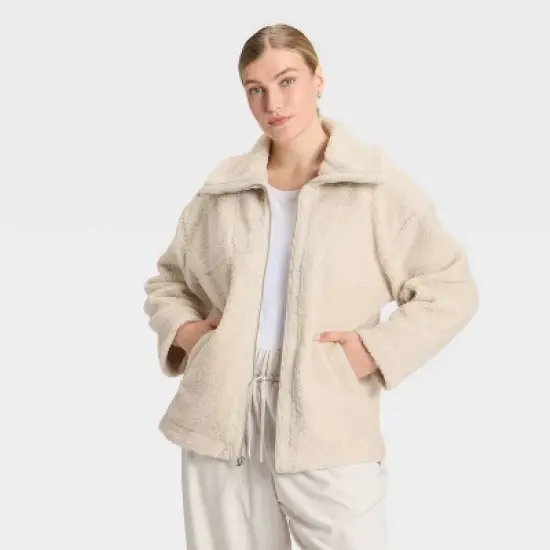 Women's High Pile Jacket - All In Motion&trade; image {3}