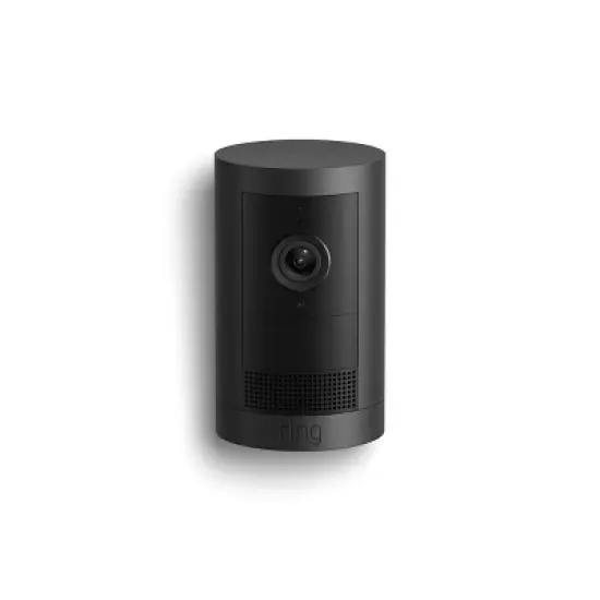 Ring Outdoor Cam Plus Battery 2K Video with Low-Light Vision and Flexible Mounting - Black image {8}