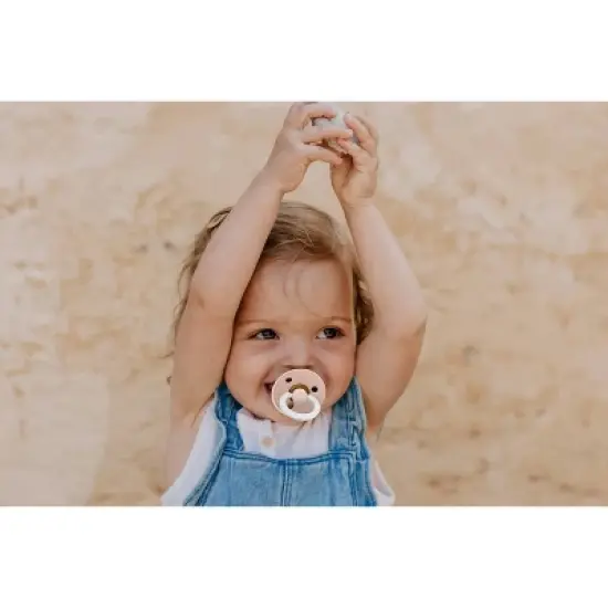 Bibs Glow in the Dark Latex Pacifier - 2pk image {3}