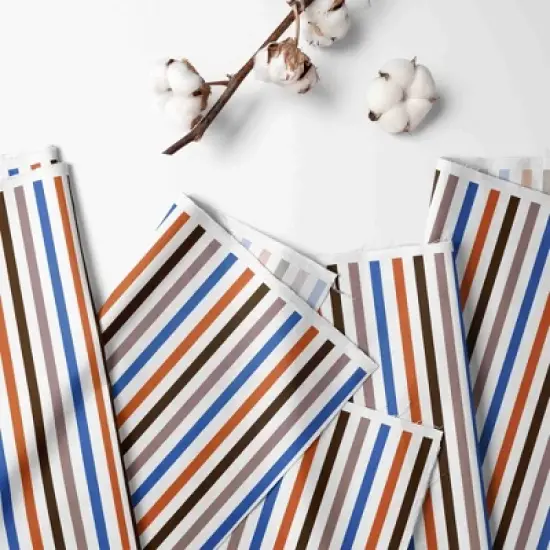 Bacati - Mod Sports Blue Crib or Toddler Bed Skirt image {1}