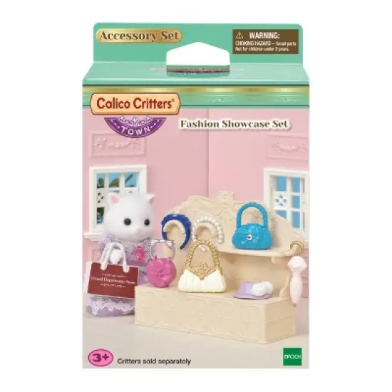 Calico Critters Town Series Fashion Showcase Set, Dollhouse Playset with Fashion Accessories image {3}