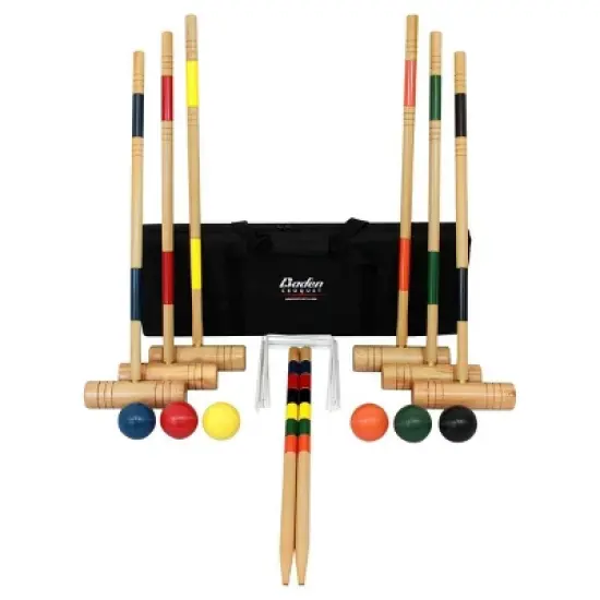 Baden Sports Deluxe Series Croquet Set image {1}