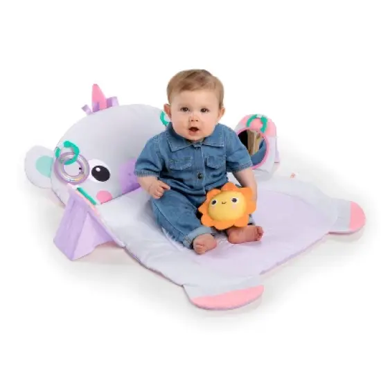 Bright Starts Tummy Time Prop and Playmat - Unicorn image {12}