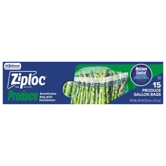 Ziploc Gallon Produce Bags - 15ct image {9}