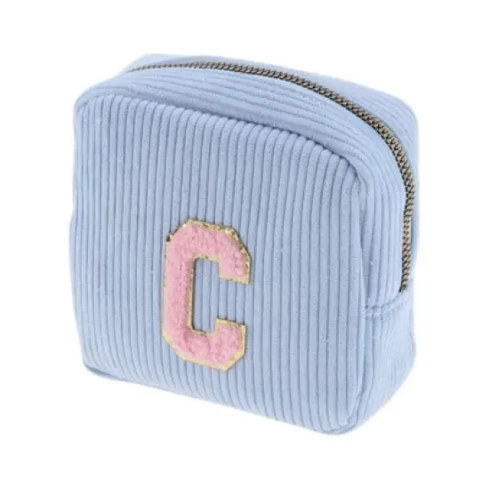 Unique Bargains Letter C Pattern Makeup Bag 1 Pc image {6}