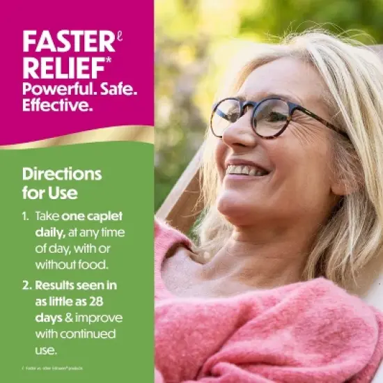 Estroven Complete Menopause Vegan Relief Caplets - 60ct image {5}