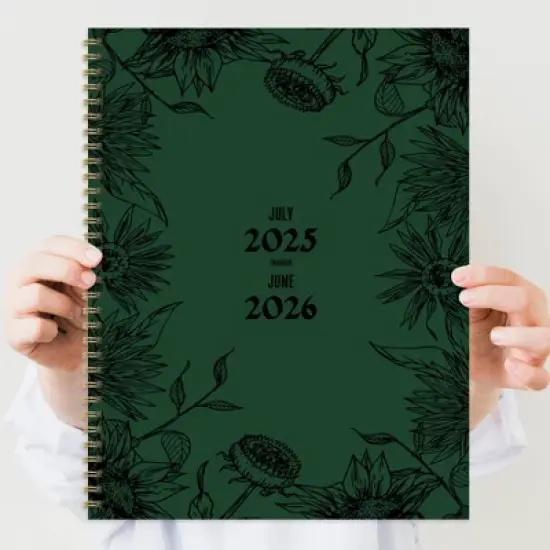 TF Publishing July 2025 - June 2026 Garden of Green Large Weekly Monthly Planner image {7}