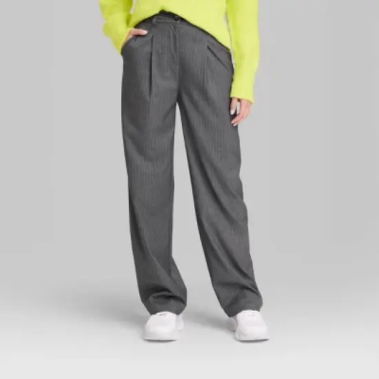 Women's Wide Leg Trouser Pants - Wild Fable&trade; image {1}