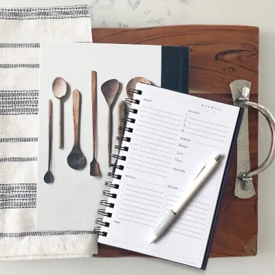 Kahootie Co. Kahootie Co Daily Planner For Your Busy Days 5.5"x8.5" Teal Diamonds (ITKDTD) image {6}