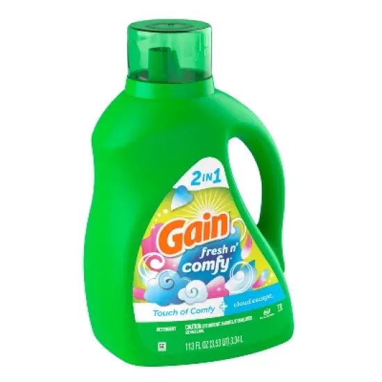 Gain Liquid Laundry Detergent - Fresh & Comfy image {1}