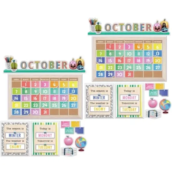 Happily Ever Elementary Creatively Inspired Calendar Bulletin Board Set, 2 Sets image {6}