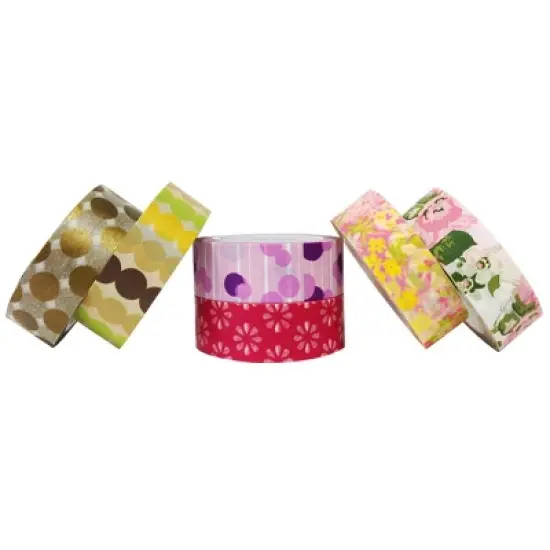 Wrapables Washi Masking Tape Collection, Premium Value Pack image {10}