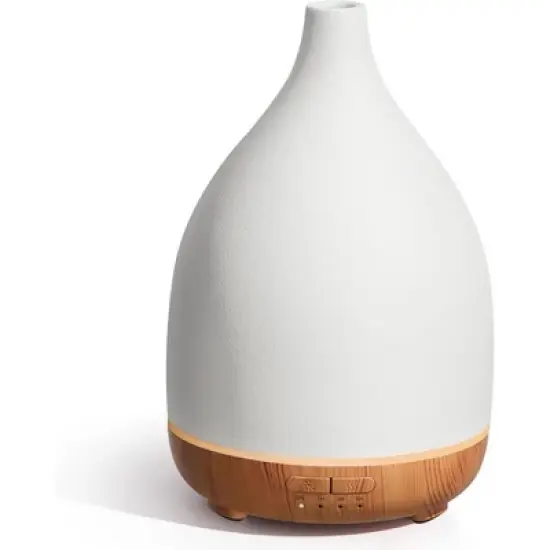Attop 300ML Ceramic Diffuser for Essential Oils Handcrafted Aromatherapy Diffuser Ultrasonic Cool Mist Humidifier image {6}