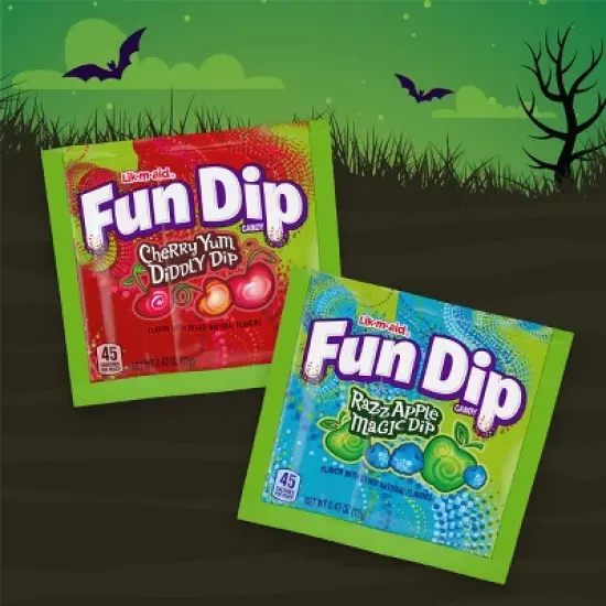 Lik-m-aid Fun Dip Halloween Box - 18.9oz/44ct image {2}