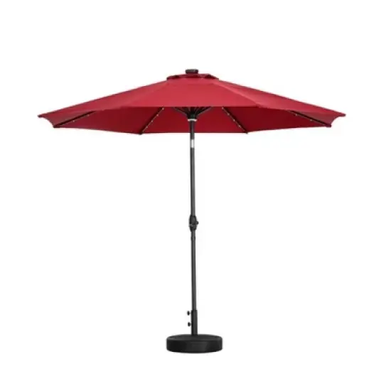 Ainfox 10ft Patio Umbrella  With 40 Led Lights image {9}