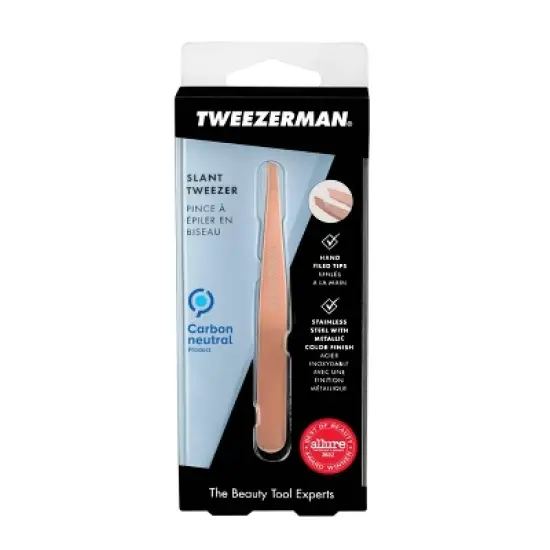 Tweezerman Slant Tweezer - Rose Gold image {5}