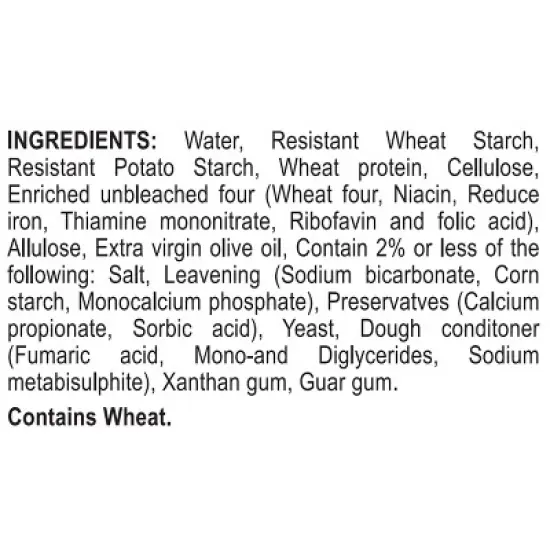 La Banderita Carb Counter Keto Friendly White Tortilla Wraps - 11.9oz/8ct image {4}