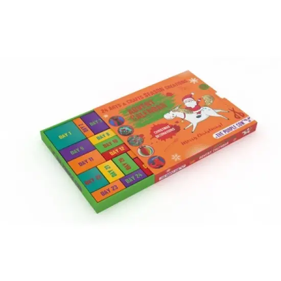 The Purple Cow Christmas Decorations Advent Calendar image {1}