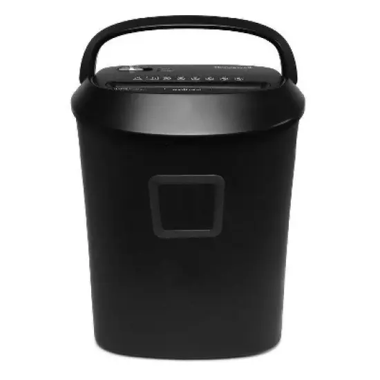 Honeywell 11 Sheet Cross Cut Paper Shredder for Home use Black: Automatic Start, Shreds Credit Cards, Thermal Protection image {5}