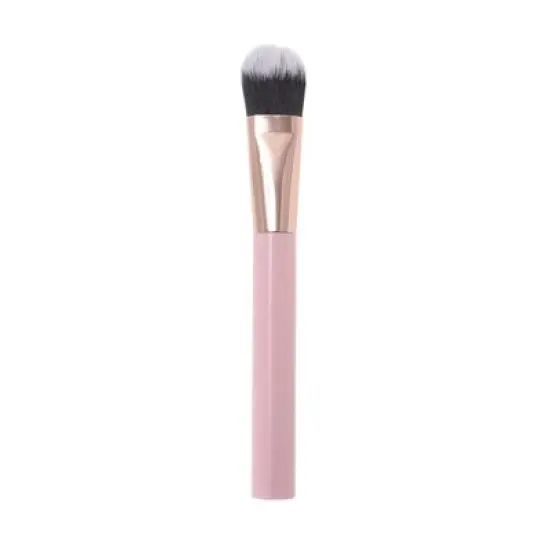 Unique Bargains Durable Tongue-shaped Foundation Brush 1 Pc image {5}