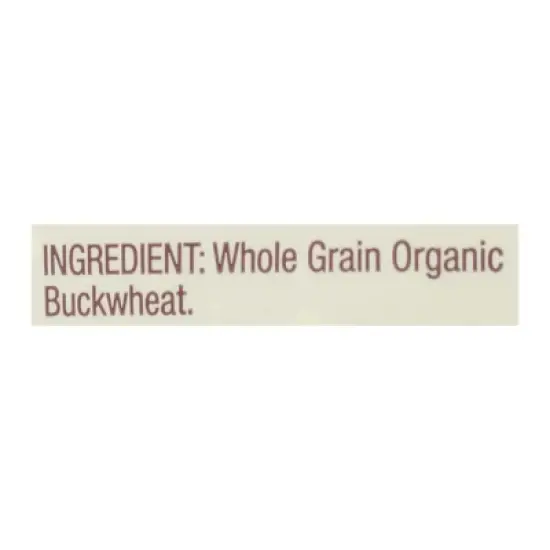 Bob's Red Mill Organic Creamy Buckwheat Hot Cereal - Case of 4/18 oz image {6}