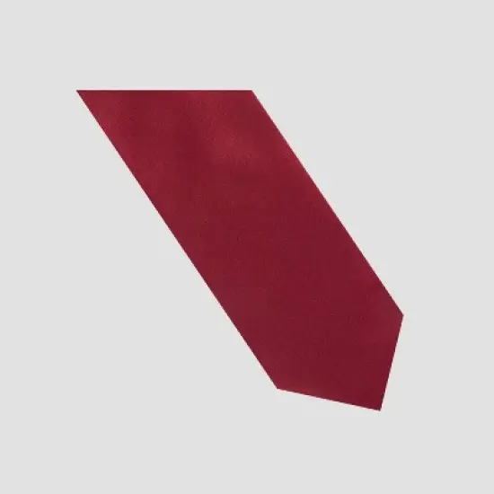 Men's Fairway Solid Tie - Goodfellow & Co&trade; Red One Size image {2}