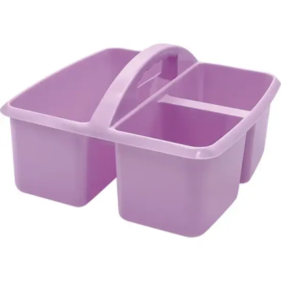Teacher Created Resources&reg; Plastic Storage Caddy, Lavender, Pack of 6 image {2}