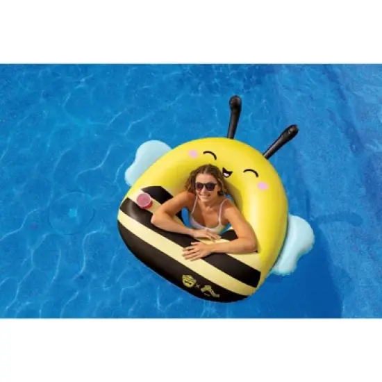 BigMouth Inc. Squishmallows Sunny the Bee Pool Novelty Float - Yellow image {1}