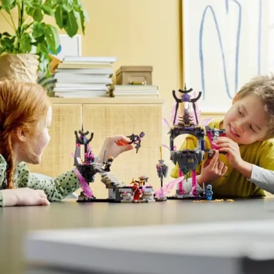 LEGO NINJAGO The Crystal King Temple Action Playset 71771 image {2}