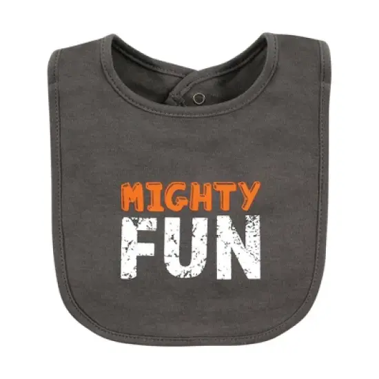 Hudson Baby Infant Boys Cotton Bibs, Dino Roar, One Size image {6}