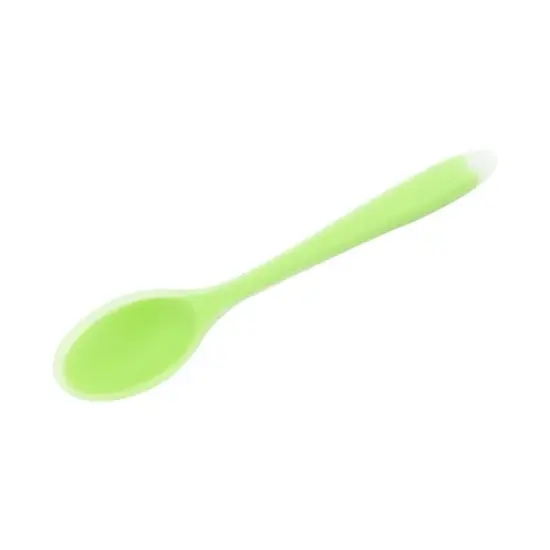 Unique Bargains Kitchen Restaurant Dinner Table Dessert Utensils Silicone Spoon image {5}