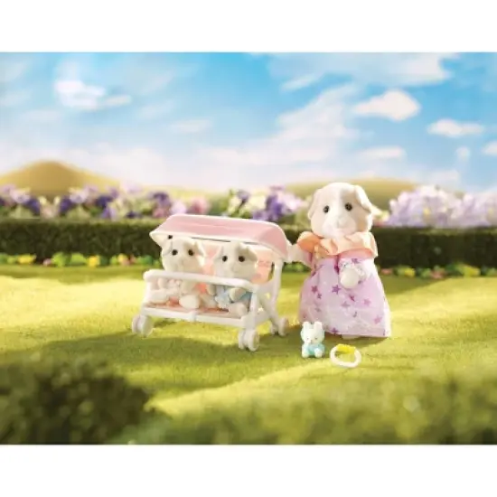 Calico Critters Patty & Paden's Double Stroller image {2}